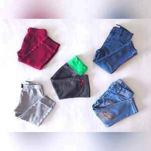 2T pants lot - 5 pairs